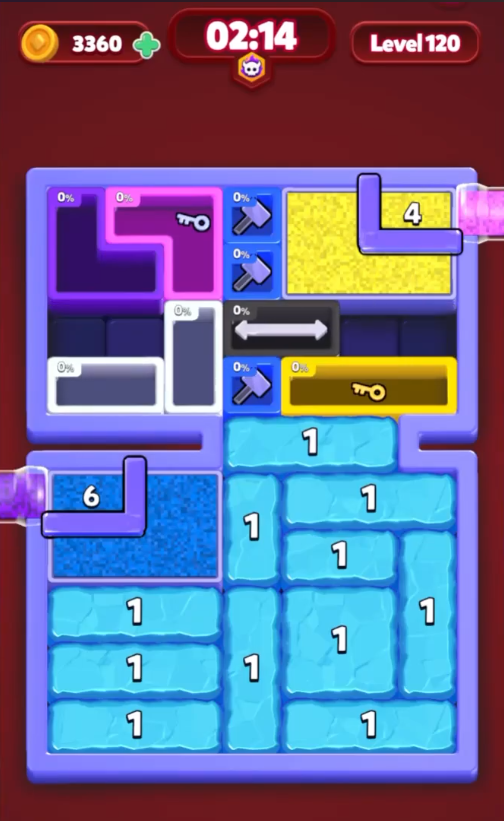 Sand Block Level 120