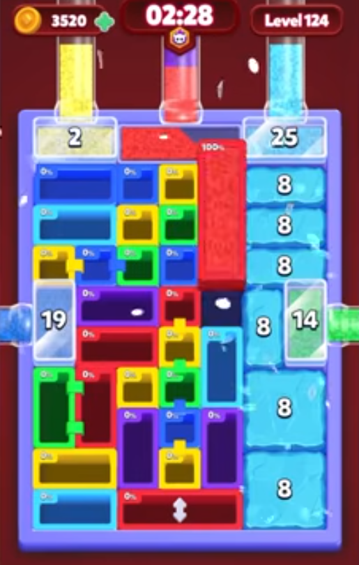 Sand Block Level 124