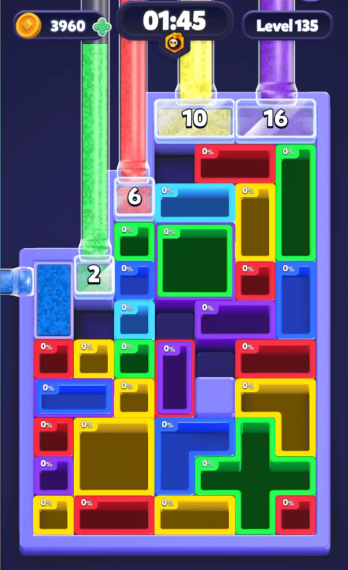 Sand Block Level 135
