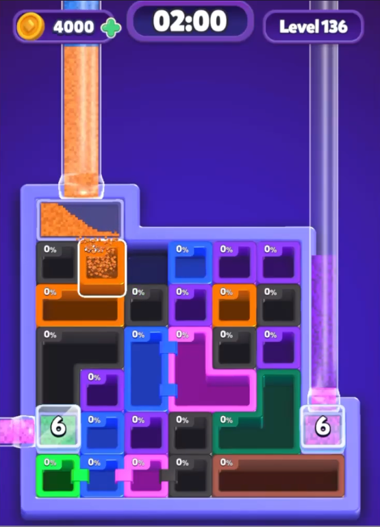 Sand Block Level 136