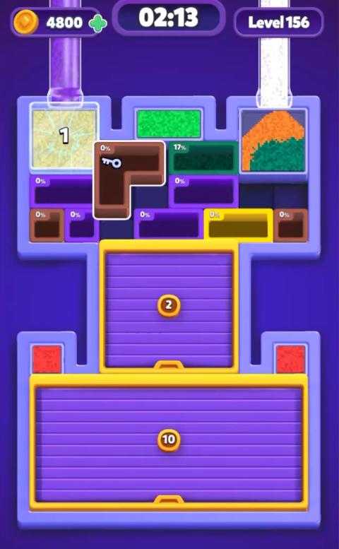 Sand Block Level 156
