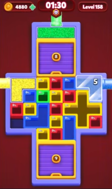 Sand Block Level 158