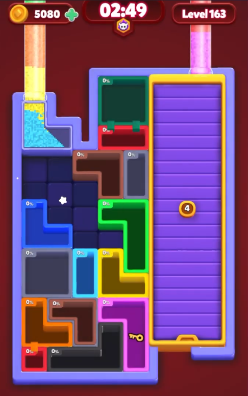 Sand Block Level 163