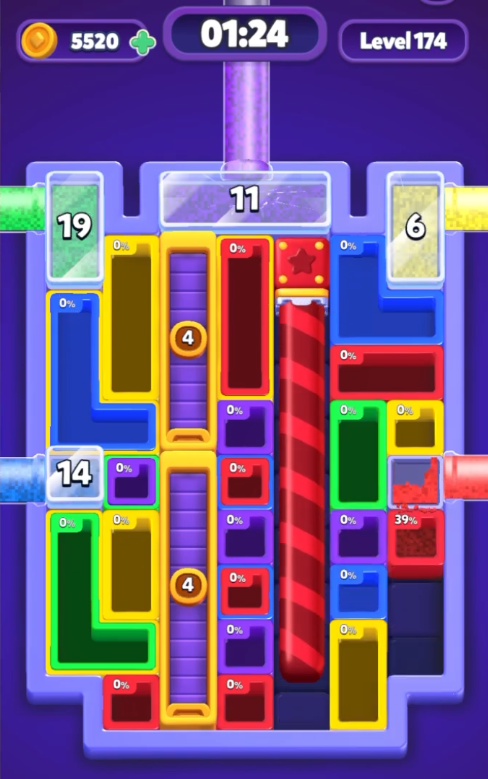 Sand Block Level 174