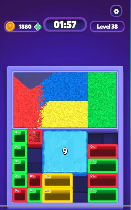 Sand Block Level 38