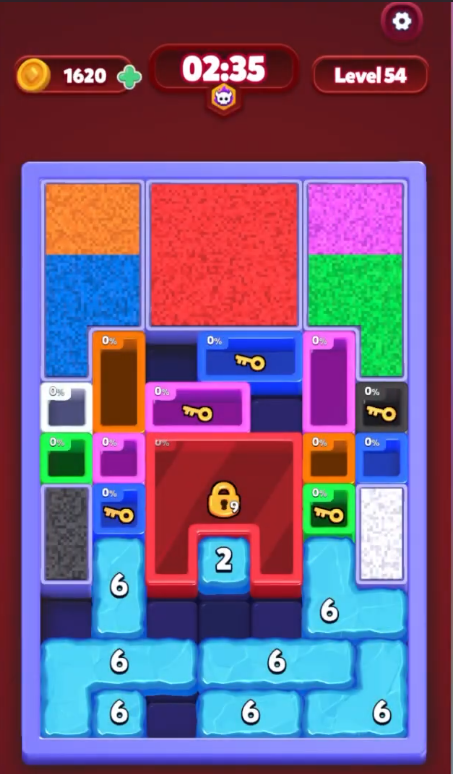 Sand Block Level 54
