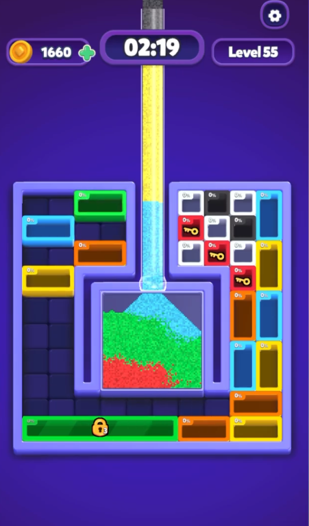 Sand Block Level 55