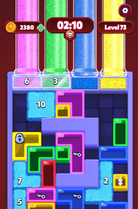 Sand Block Level 73