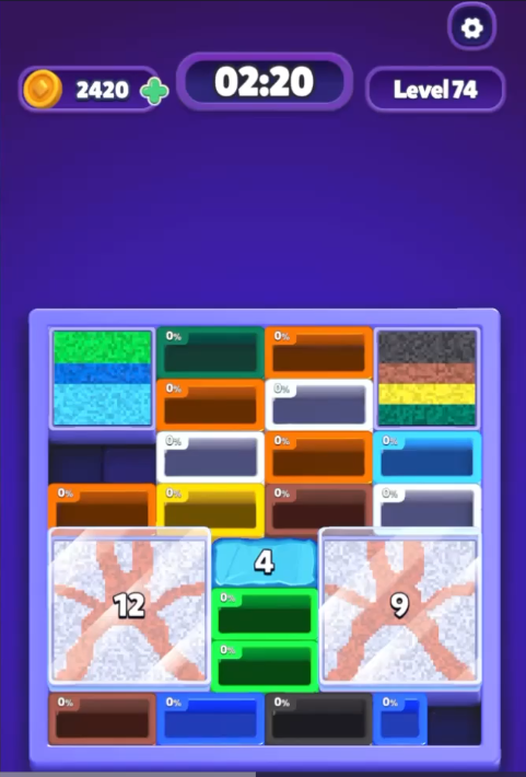 Sand Block Level 74