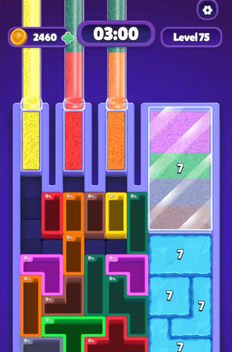 Sand Block Level 75