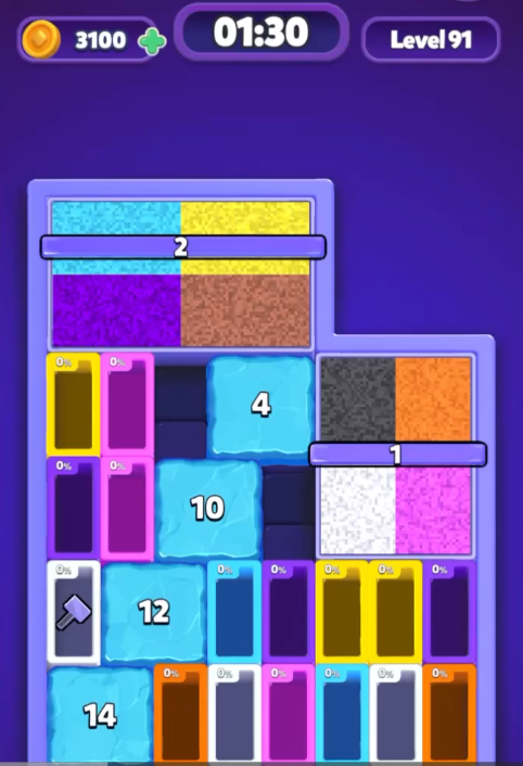 Sand Block Level 91