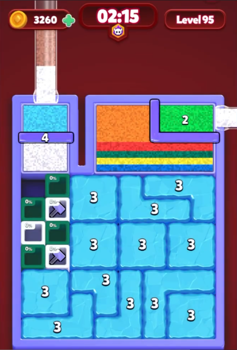 Sand Block Level 95