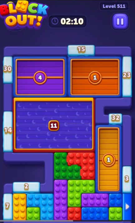 Block Out Level 511