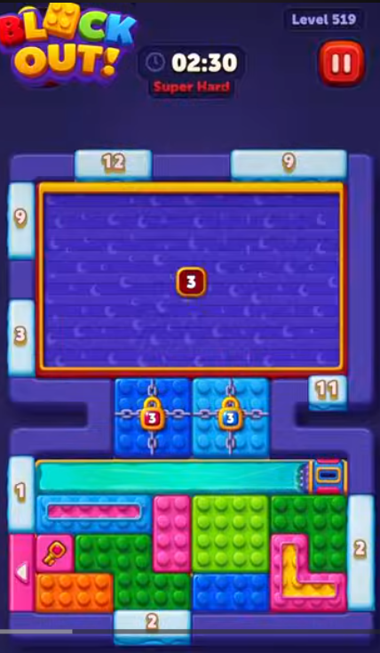 Block Out Level 523