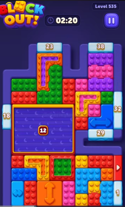 Block Out Level 535