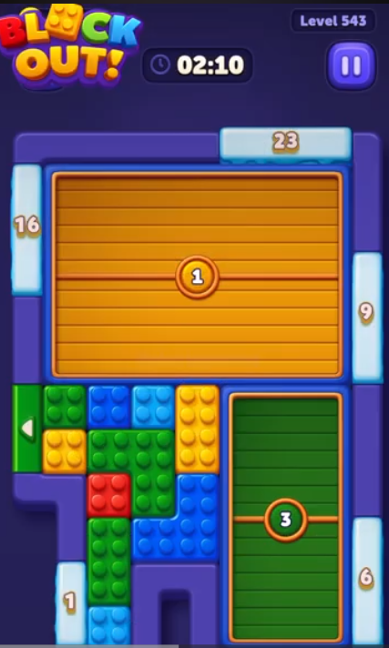 Block Out Level 543