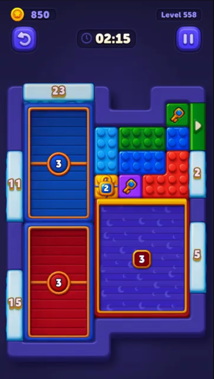 Block Out Level 558