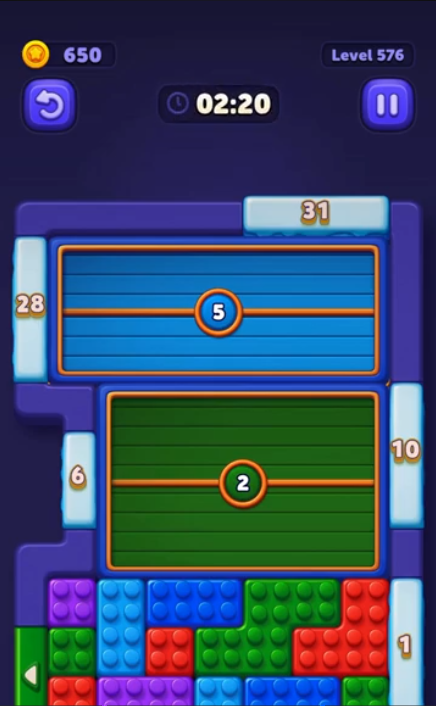 Block Out Level 576