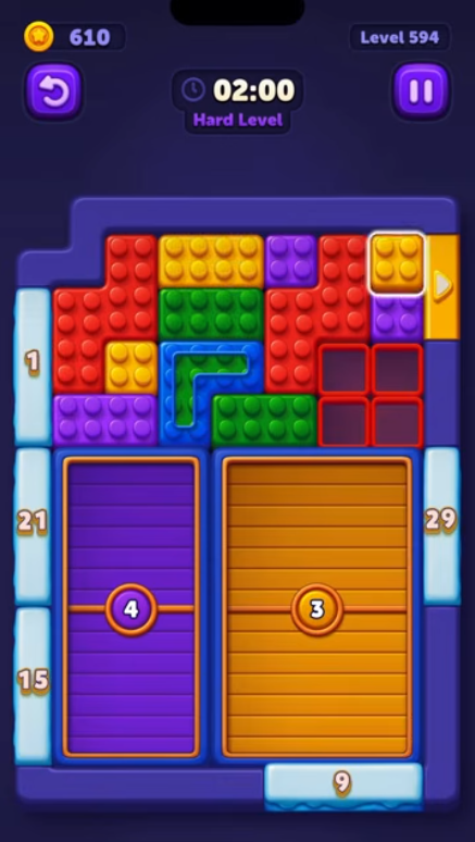 Block Out Level 594
