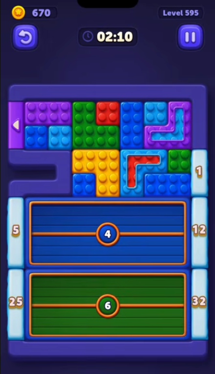 Block Out Level 595