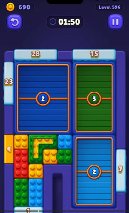 Block Out Level 596