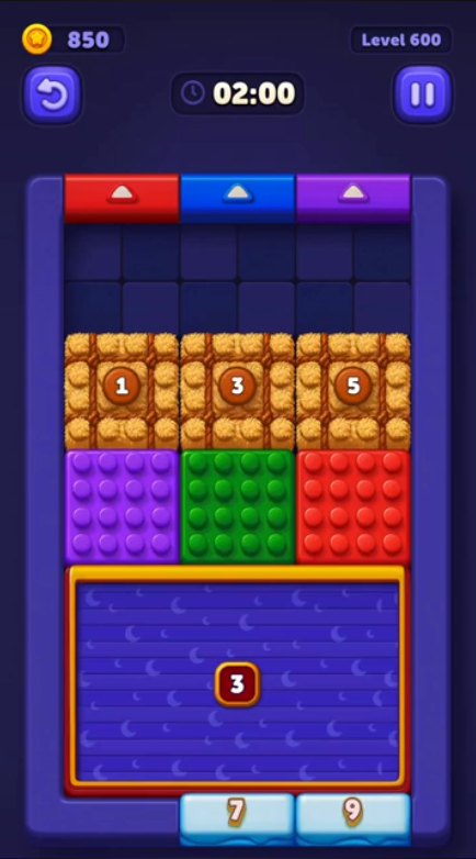 Block Out Level 600