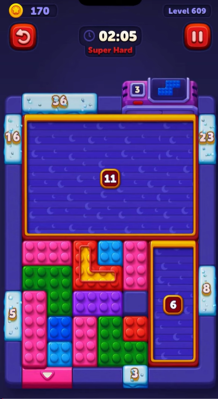 Block Out Level 609