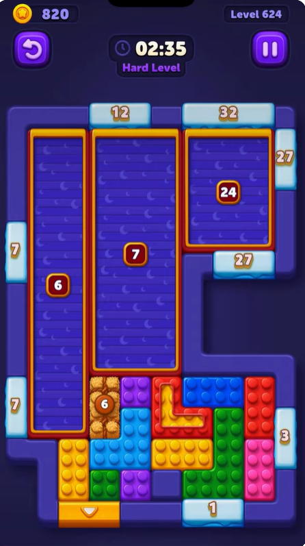 Block Out Level 624
