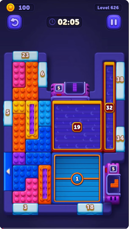 Block Out Level 626