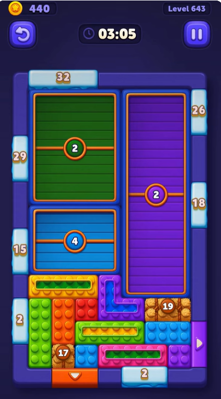 Block Out Level 643