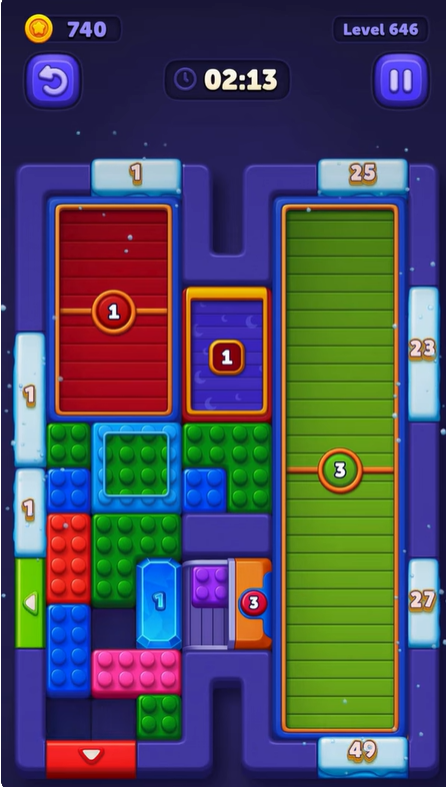 Block Out Level 646