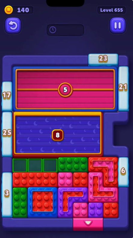 Block Out Level 655