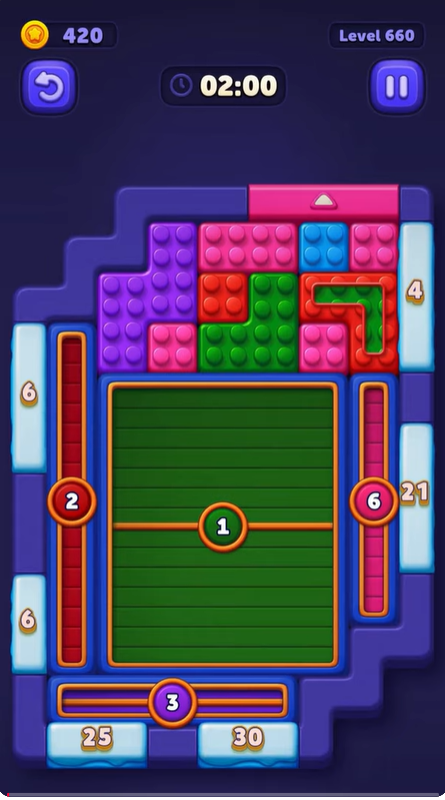 Block Out Level 660