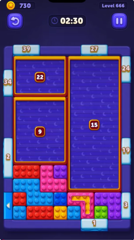 Block Out Level 666
