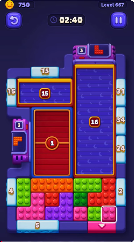 Block Out Level 667