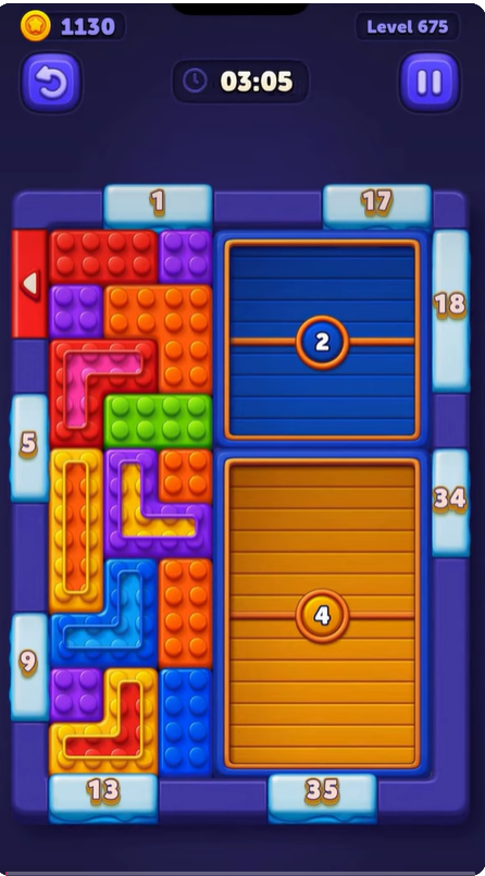 Block Out Level 675