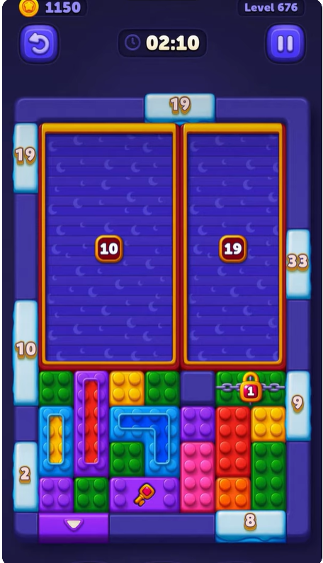 Block Out Level 676
