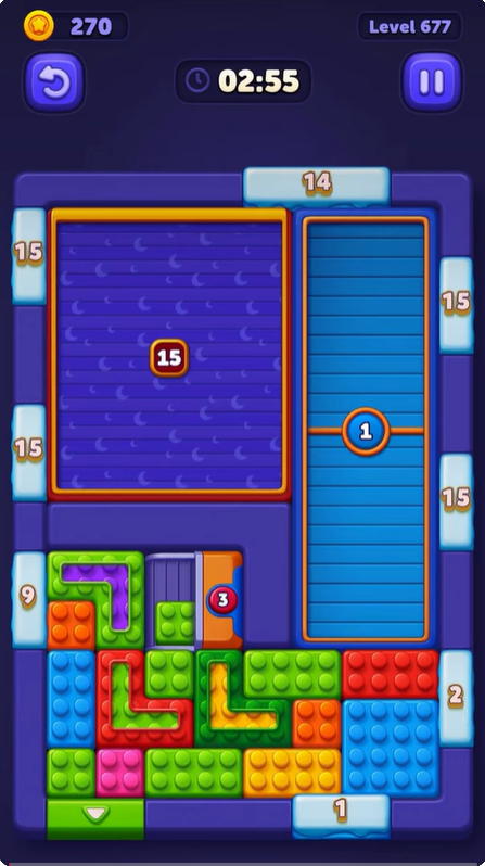 Block Out Level 677