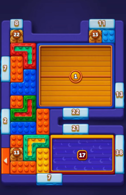 Block Out Level 678