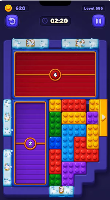 Block Out Level 686