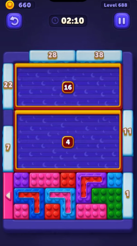 Block Out Level 688