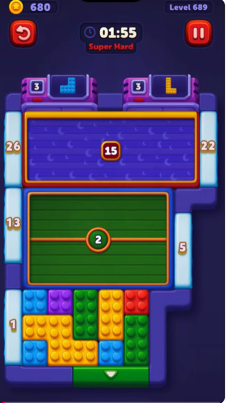 Block Out Level 689