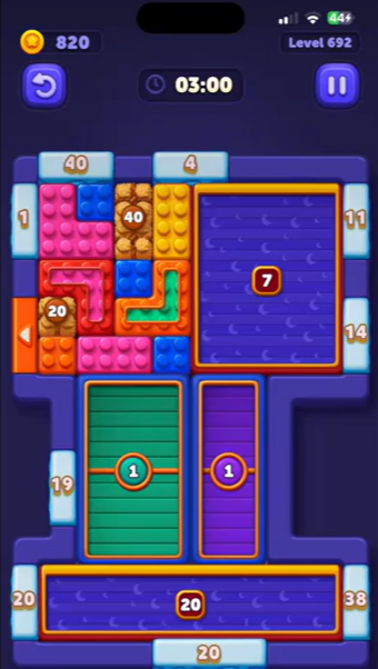 Block Out Level 692