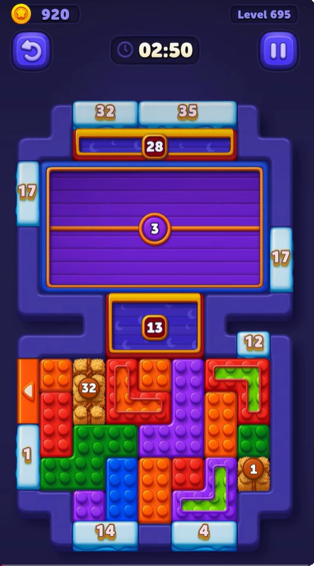 Block Out Level 695