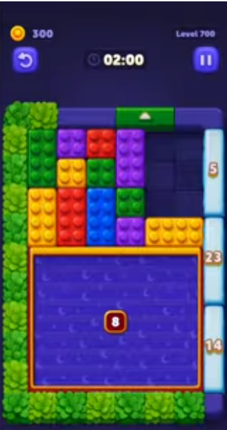 Block Out Level 700