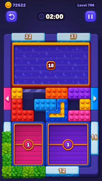 Block Out Level 706