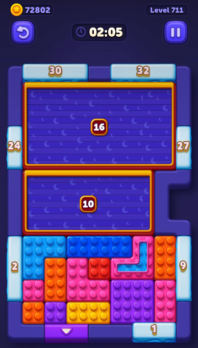 Block Out Level 711