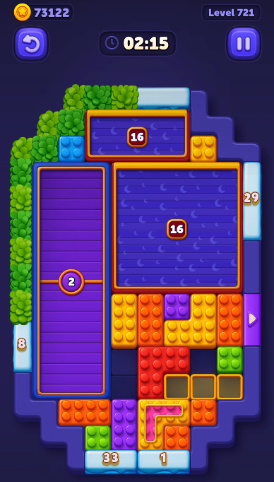 Block Out Level 721