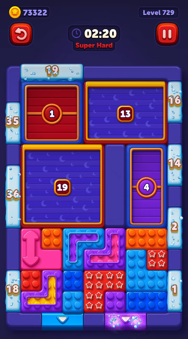 Block Out Level 729