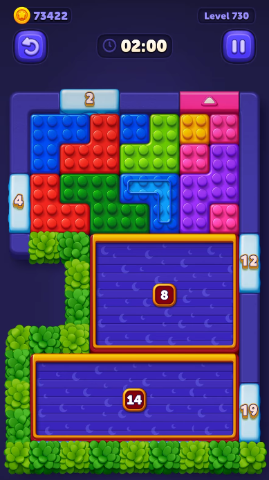 Block Out Level 730